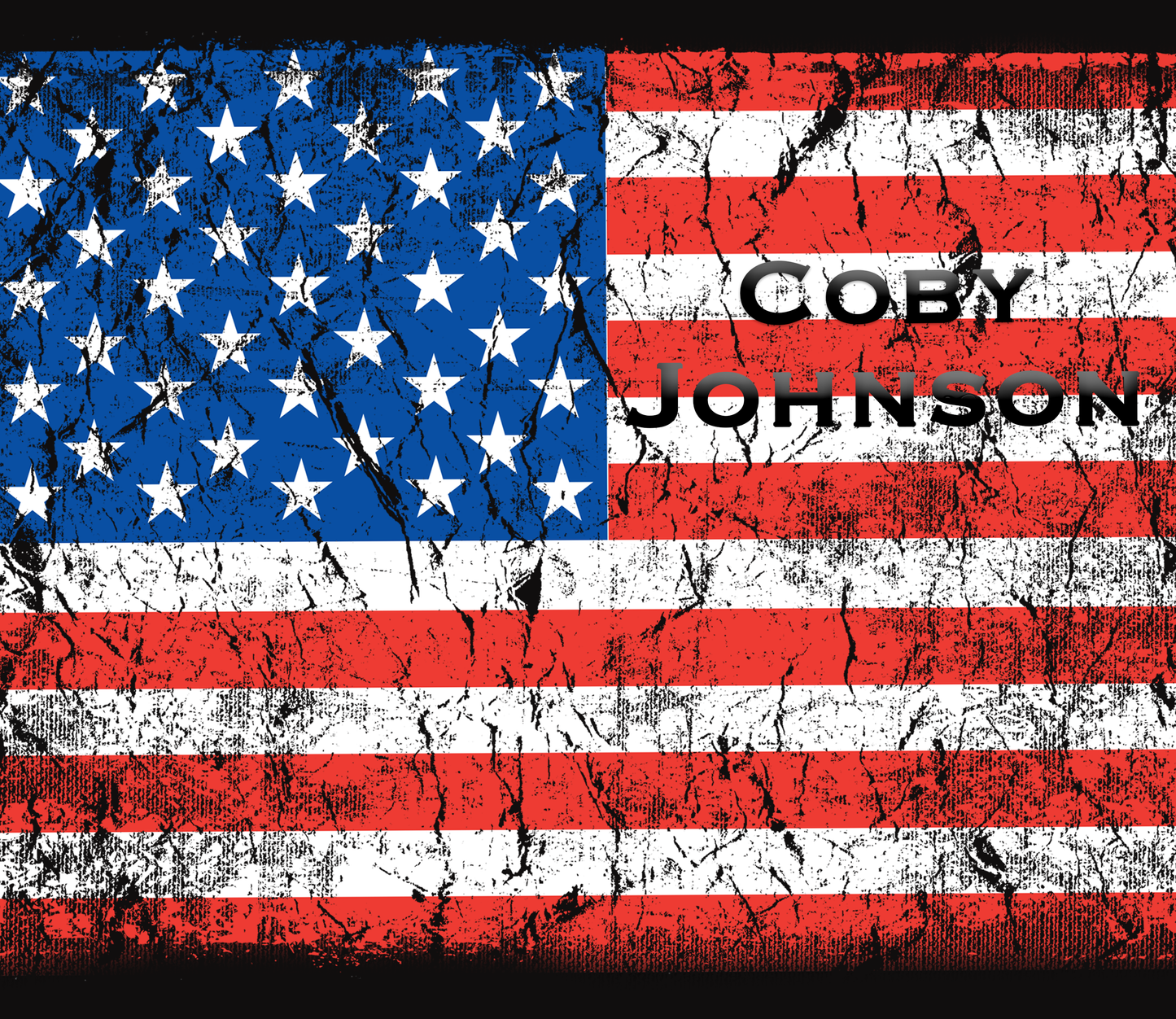 American Flag Tumbler